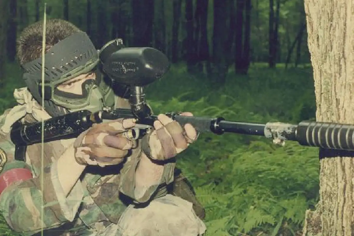 Paintball Player in 1990's